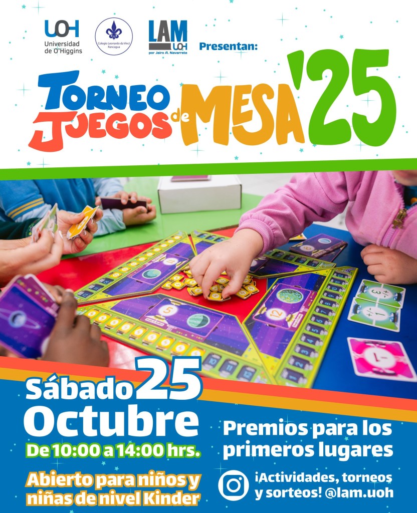 LAM-UOH realizará el 1er Torneo de Juegos de Mesa en Educación&nbsp;Parvularia